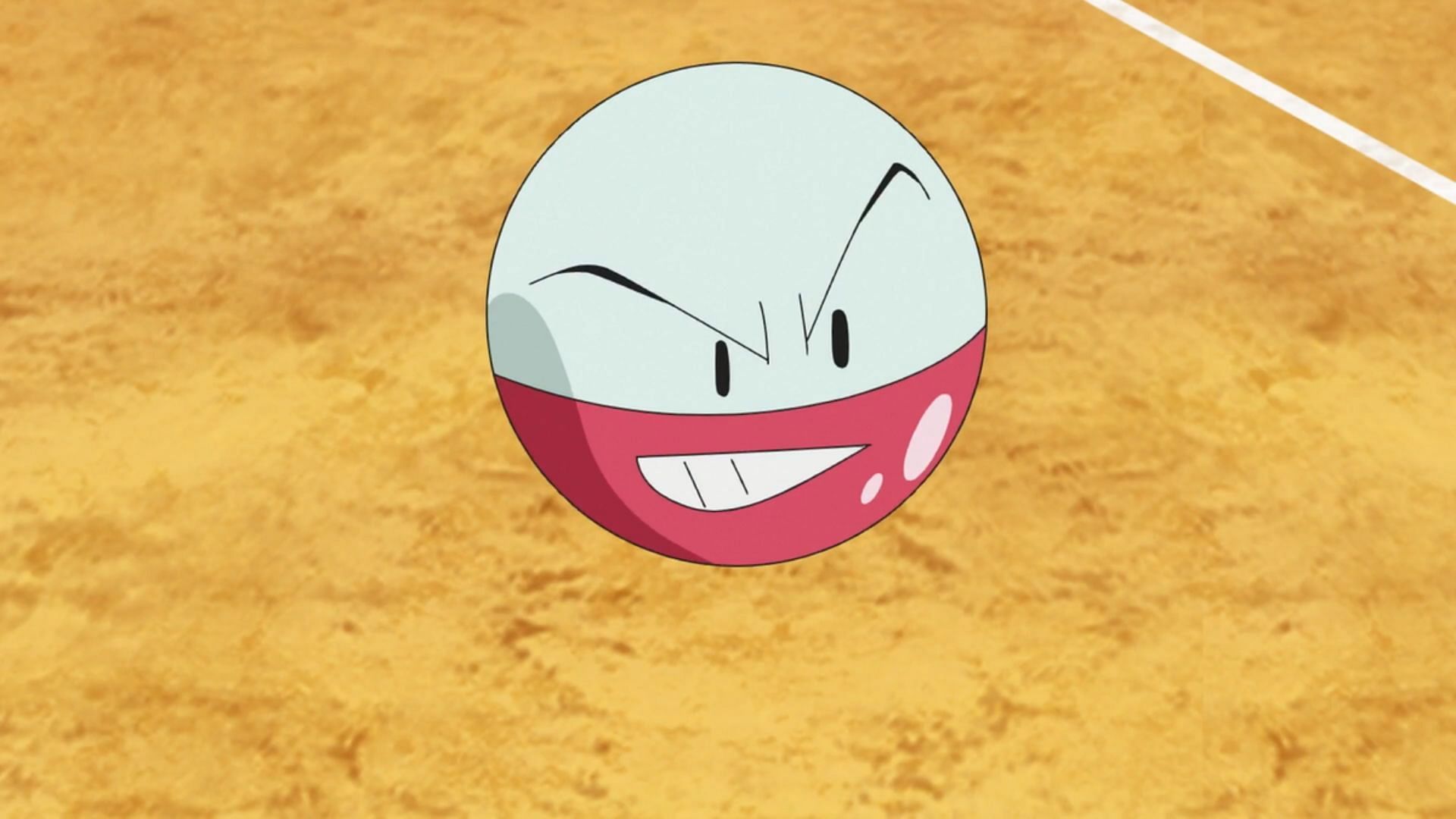 Electrode in the anime (Image via The Pokemon Company)