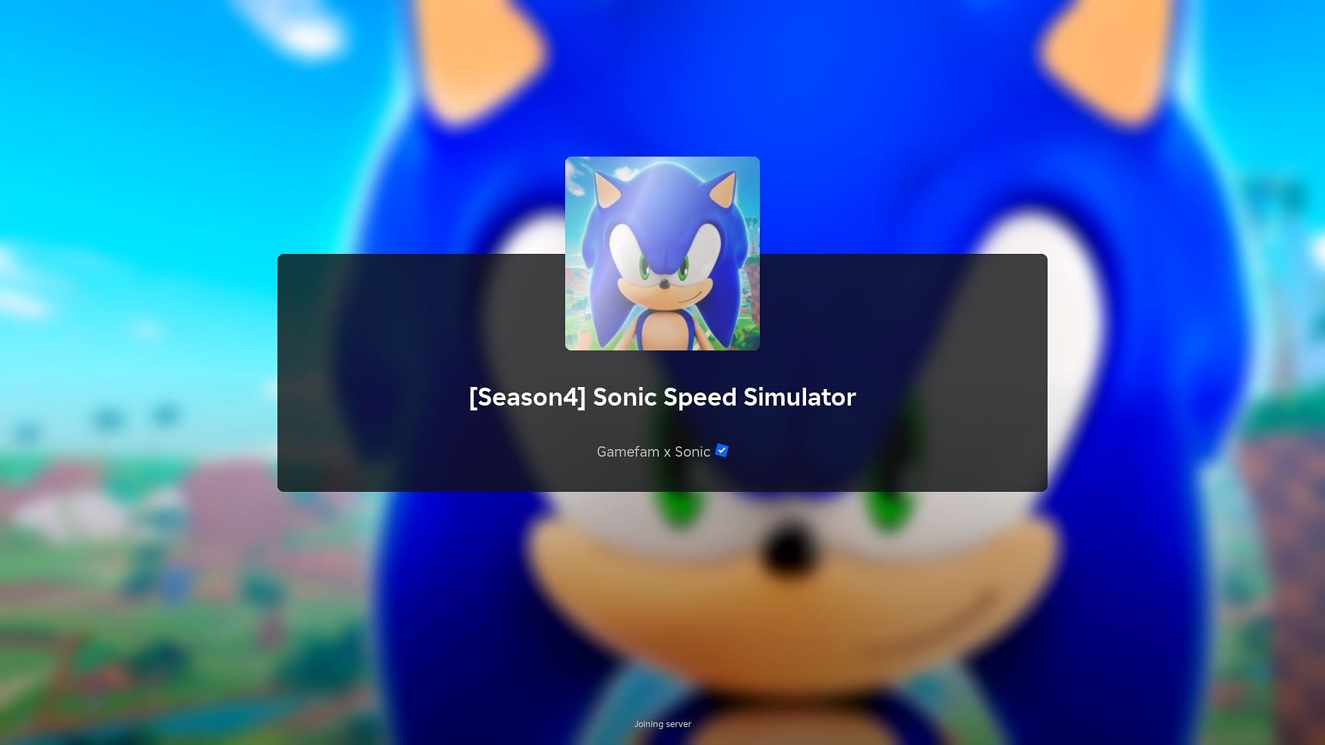 Roblox Sonic Speed Simulator