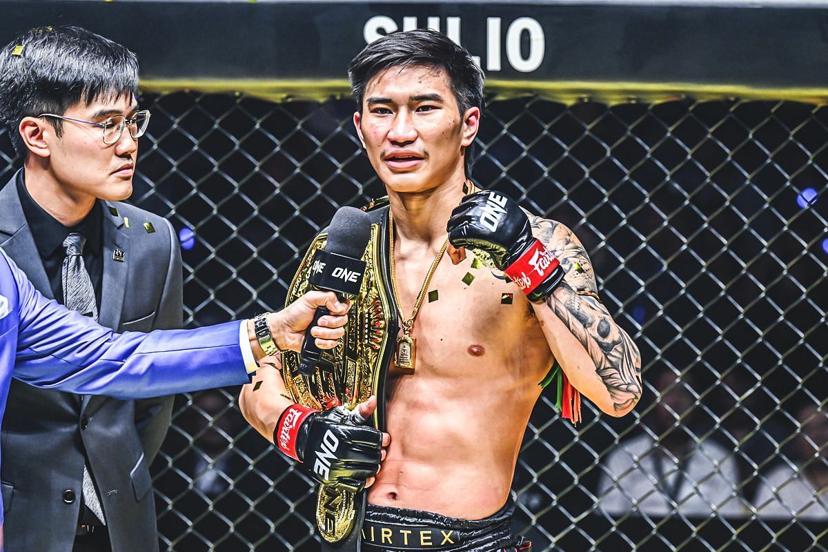 Featherweight Muay Thai king Tawanchai eyeing kickboxing belt of Superbon. -- Photo by ONE Championship