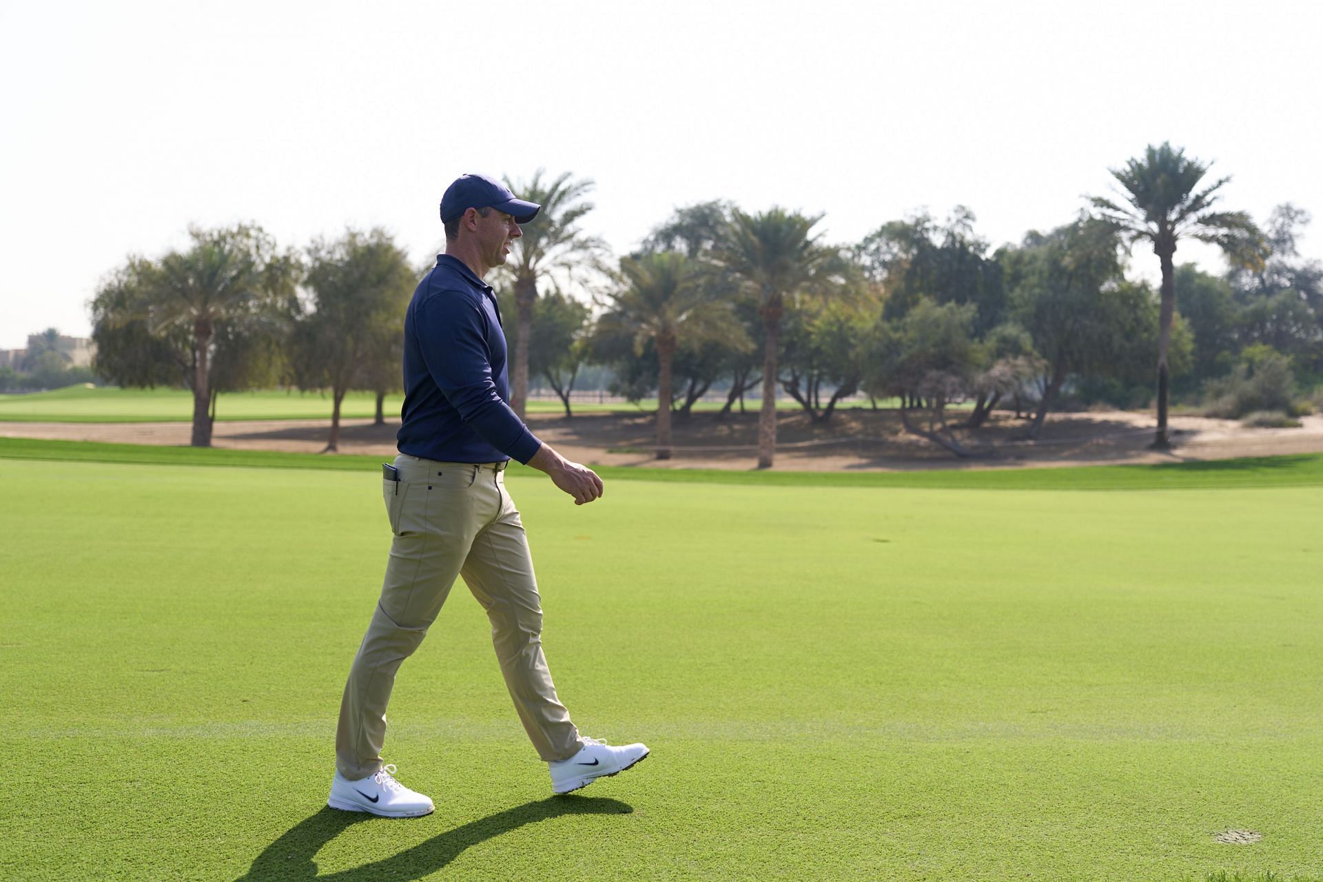 Rory McIlroy is playing on the DP World Tour this weekend (Image via Getty)