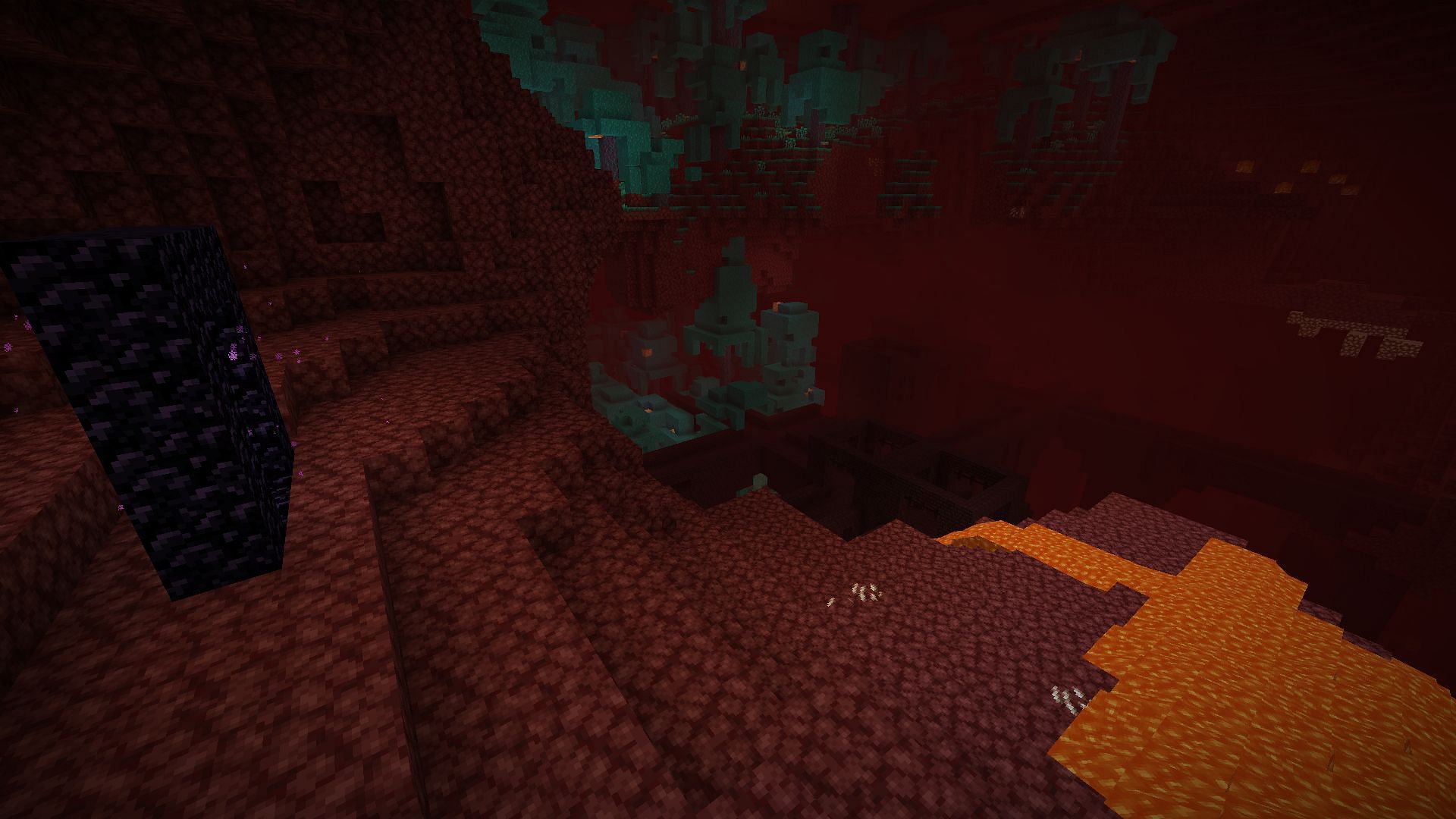 Did you know about rarities of Nether biomes? (Image via Mojang)