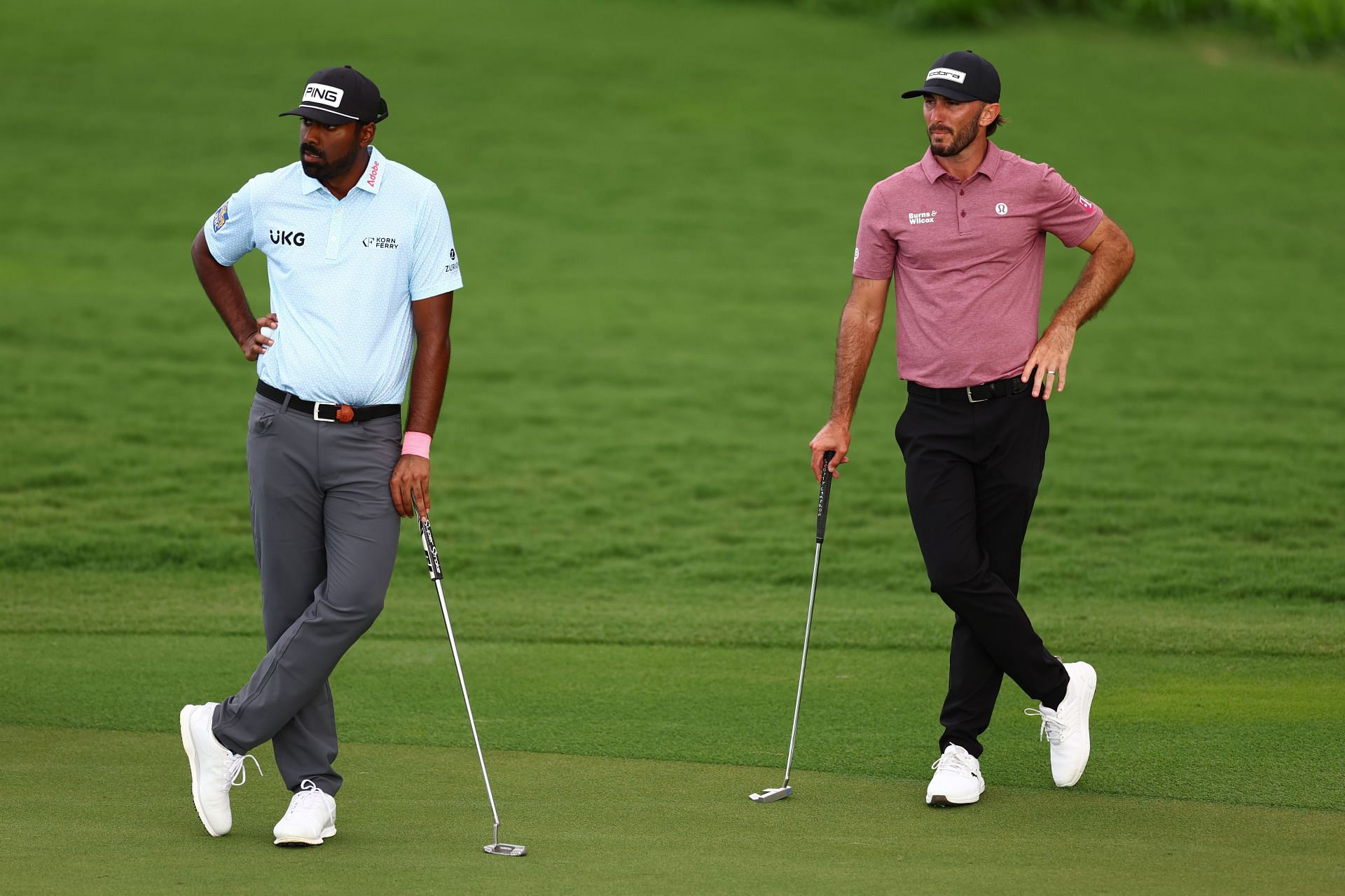 Max Homa and Sahith Theegala at the Sentry 2025 (Source: Getty)