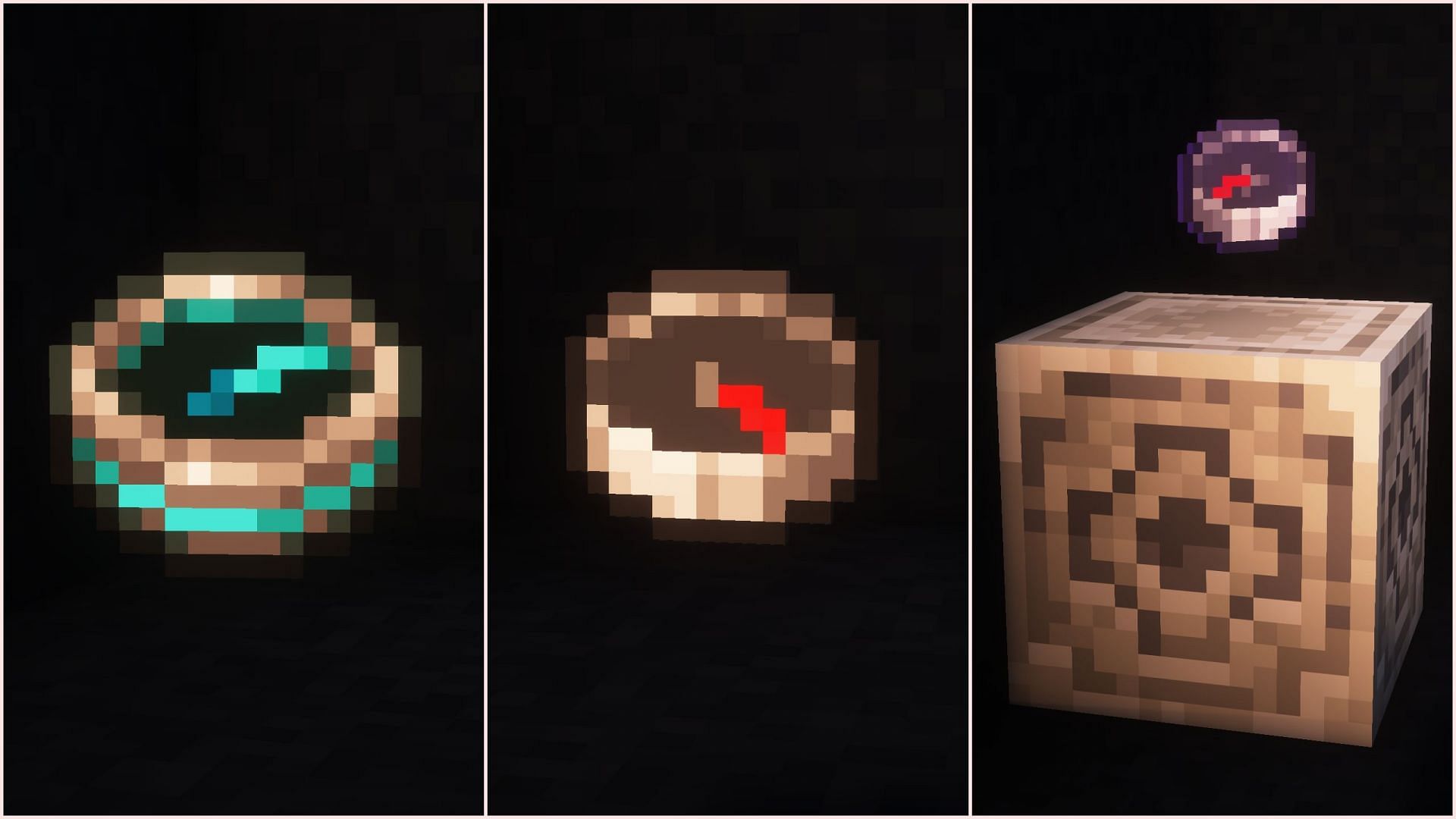 There are a total of three types of compass (Image via Mojang Studios)