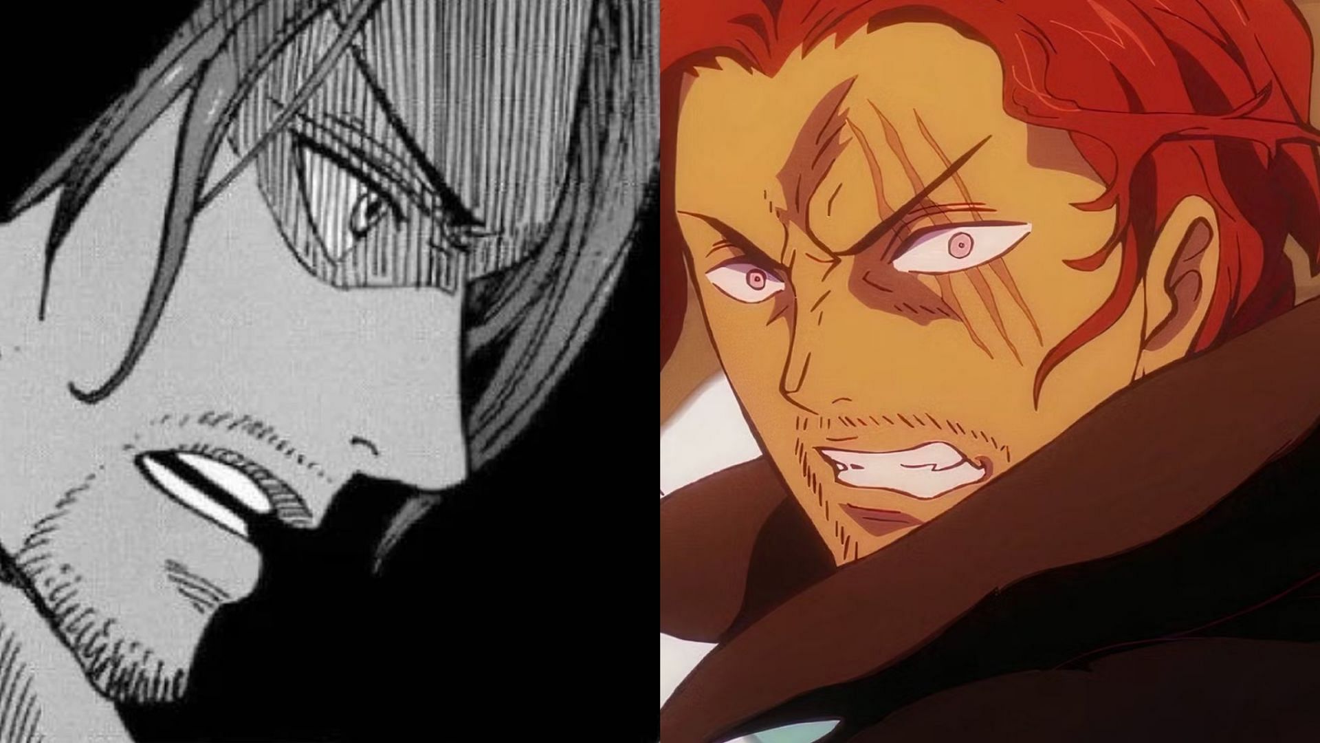 Shanks and his twin (Image via Shueisha, Toei Animation)