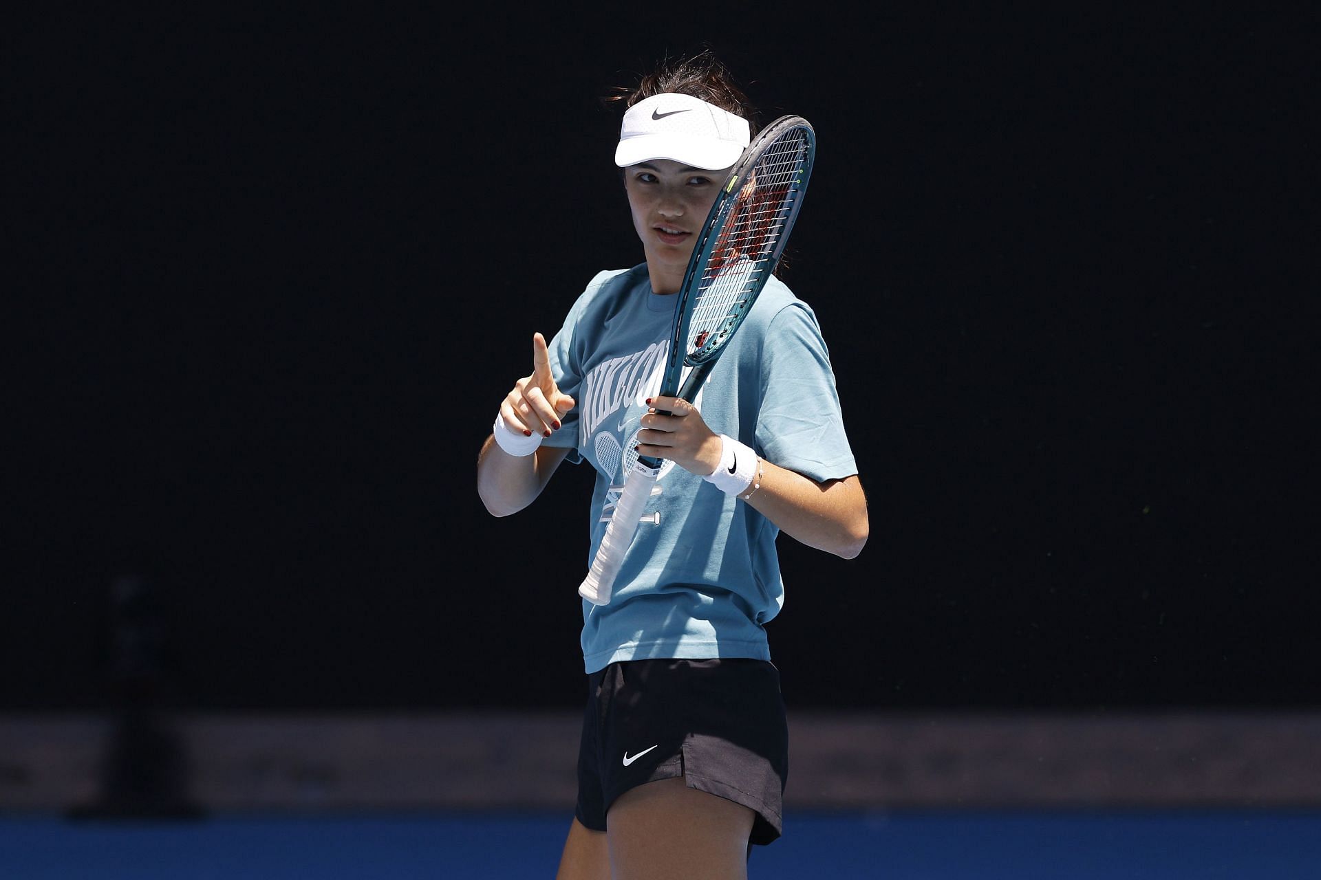 Emma Raducanu pictured at the 2025 Australian Open | Image Source: Getty