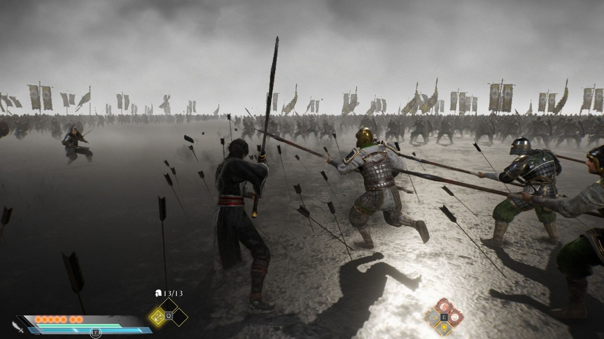 A still from Dynasty Warriors Origins (Image via Koei Tecmo)