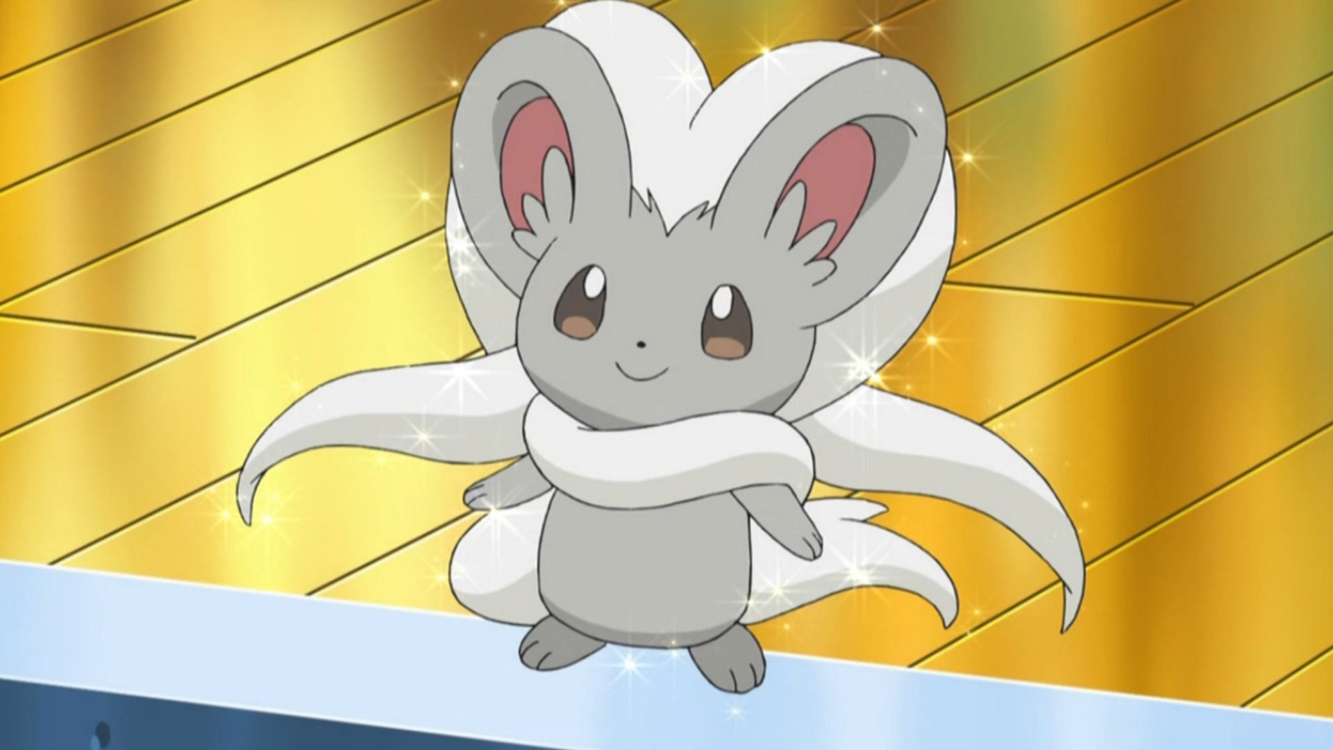 Cinccino, as seen in the anime. (Image via The Pokemon Company)