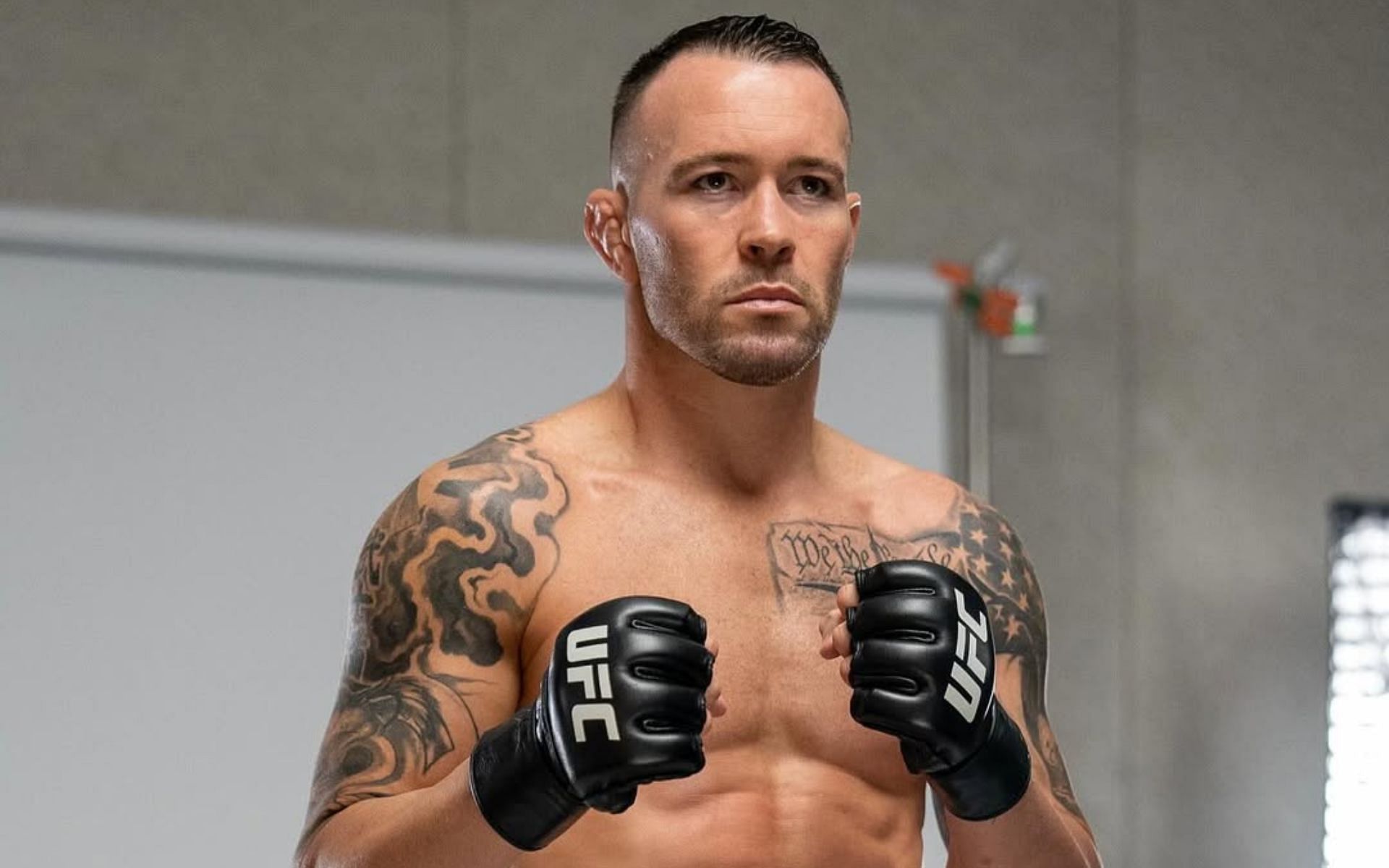 Colby Covington talks about his fight with Joaquin Buckley. [Image courtesy: @ufc on Instagram]