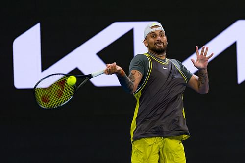 Nick Kyrgios at the 2025 Australian Open [Image Source: Getty Images]