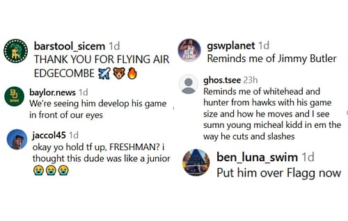 Fans react to VJ Edgecombe's 30-point game