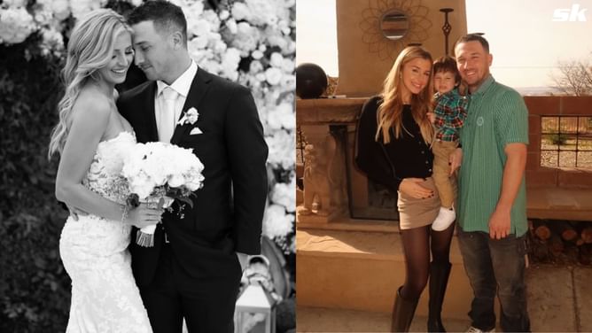 Alex Bregman's wife Reagan soaks in sweet afternoon strolls with 2x All-Star & son Knox with go-to beverage in hand