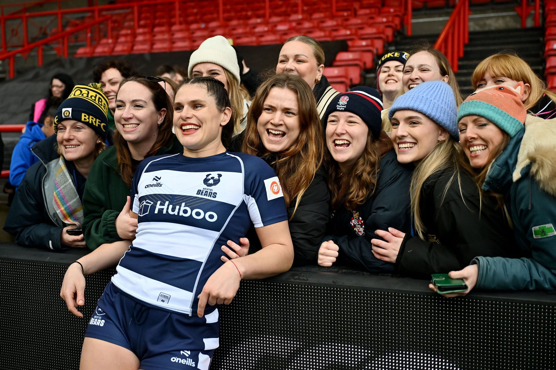 Ilona Maher with her fans [Image Source : Getty]