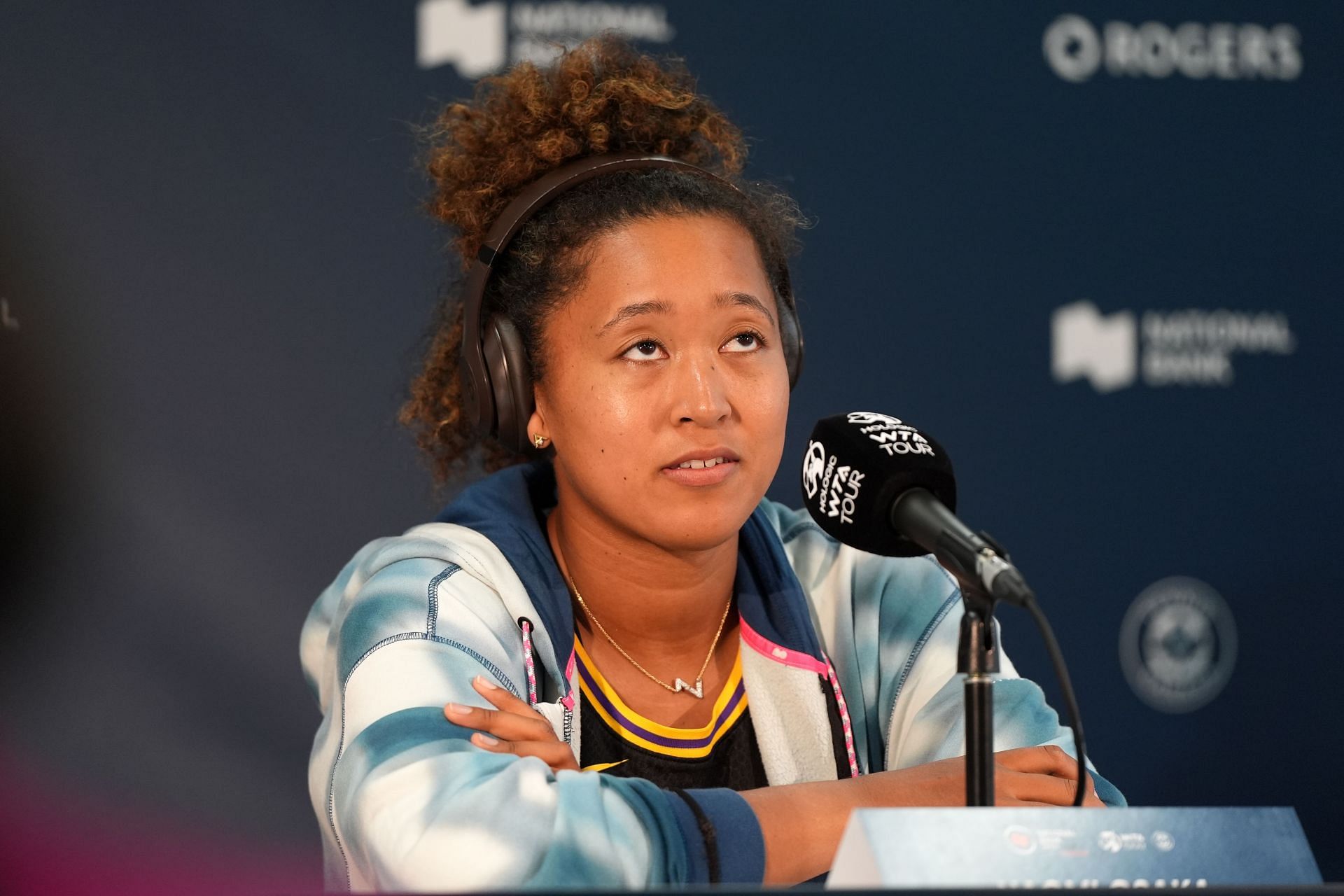 Naomi Osaka during the 2024 National Bank Open (Image source: Getty)