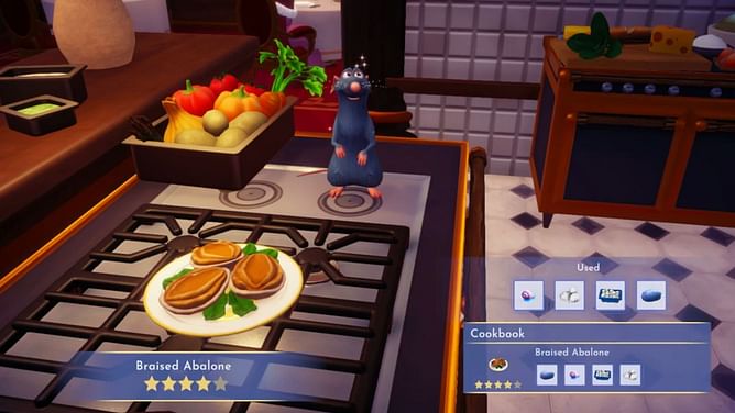 How to make Braised Abalone in Disney Dreamlight Valley