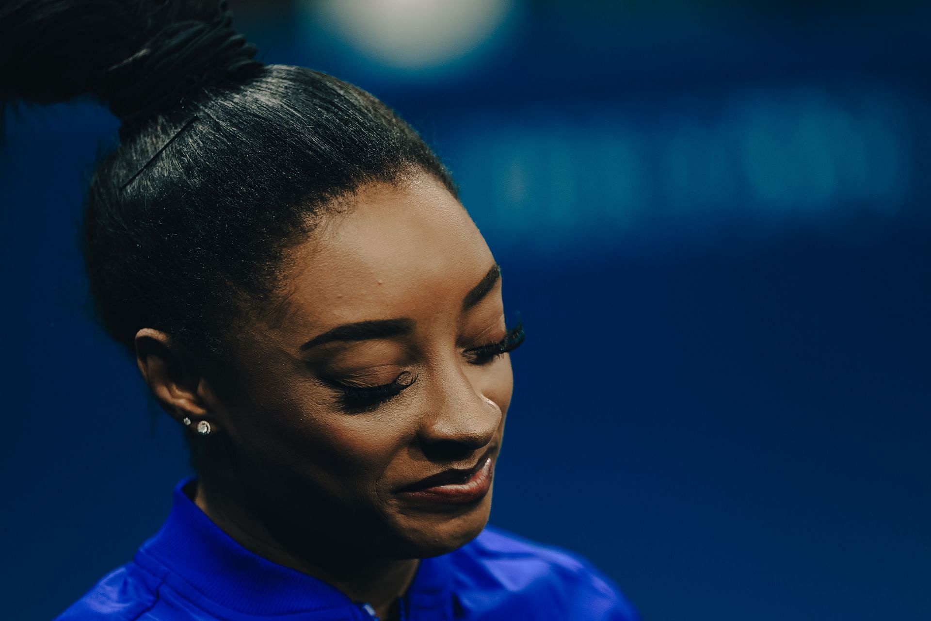 Simone Biles of the United States during the Olympic Games 2024 in Paris, France. (Photo by Getty Images)