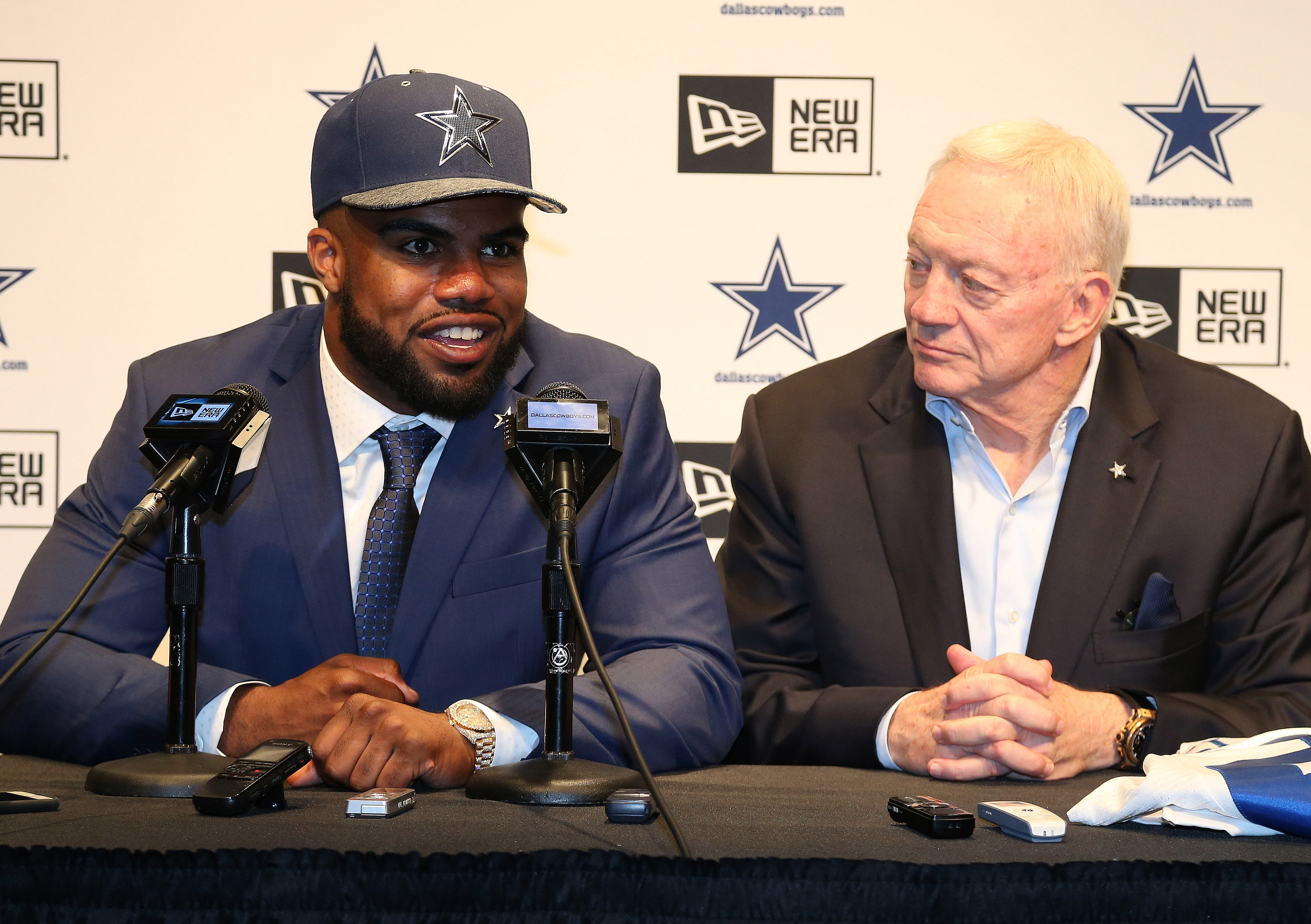 NFL: Dallas Cowboys-Ezekiel Elliott Press Conference - Source: Imagn