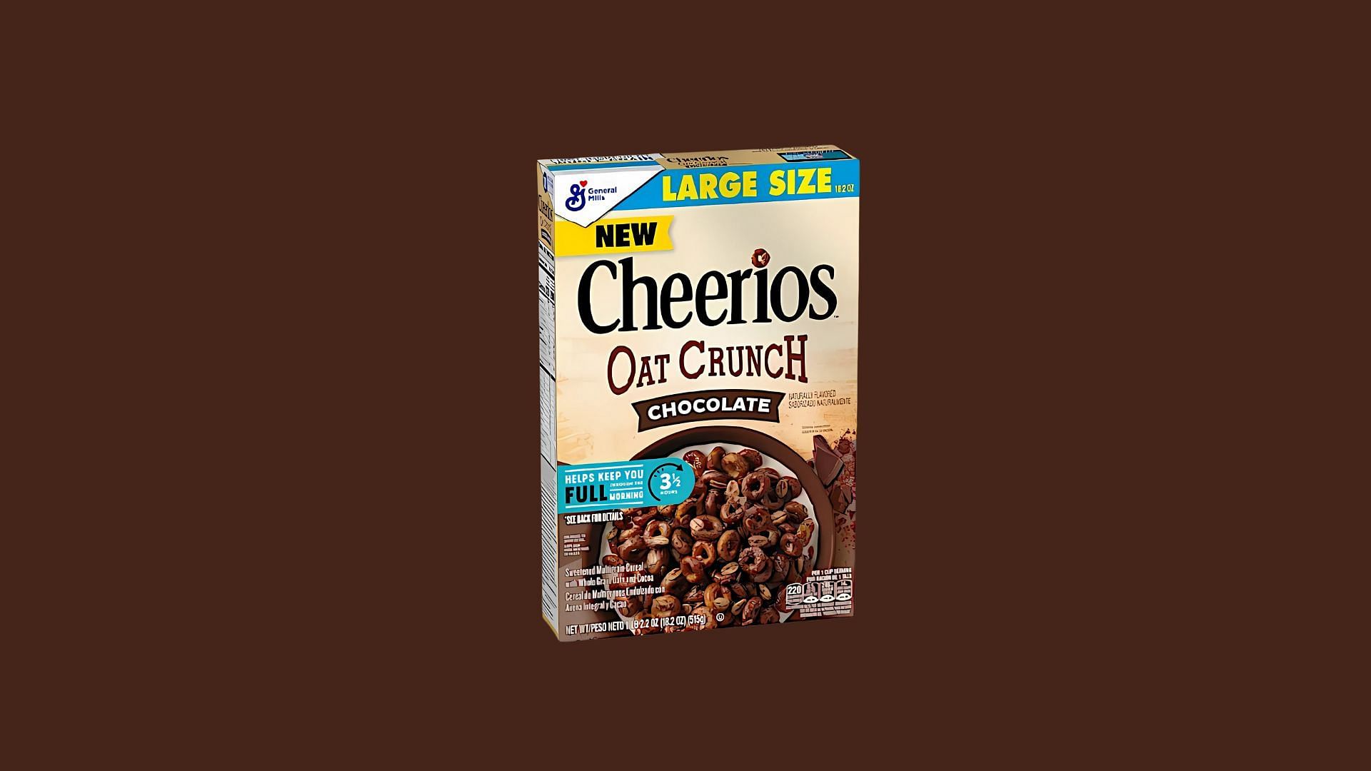 Cheerios Oat Crunch chocolate (Image via General Mills)