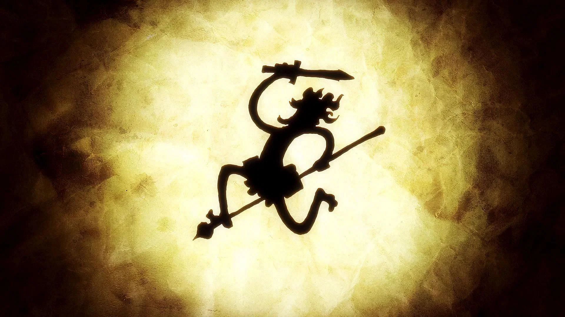 Nika&#039;s silhouette as shown in the anime (Image via Toei Animation)