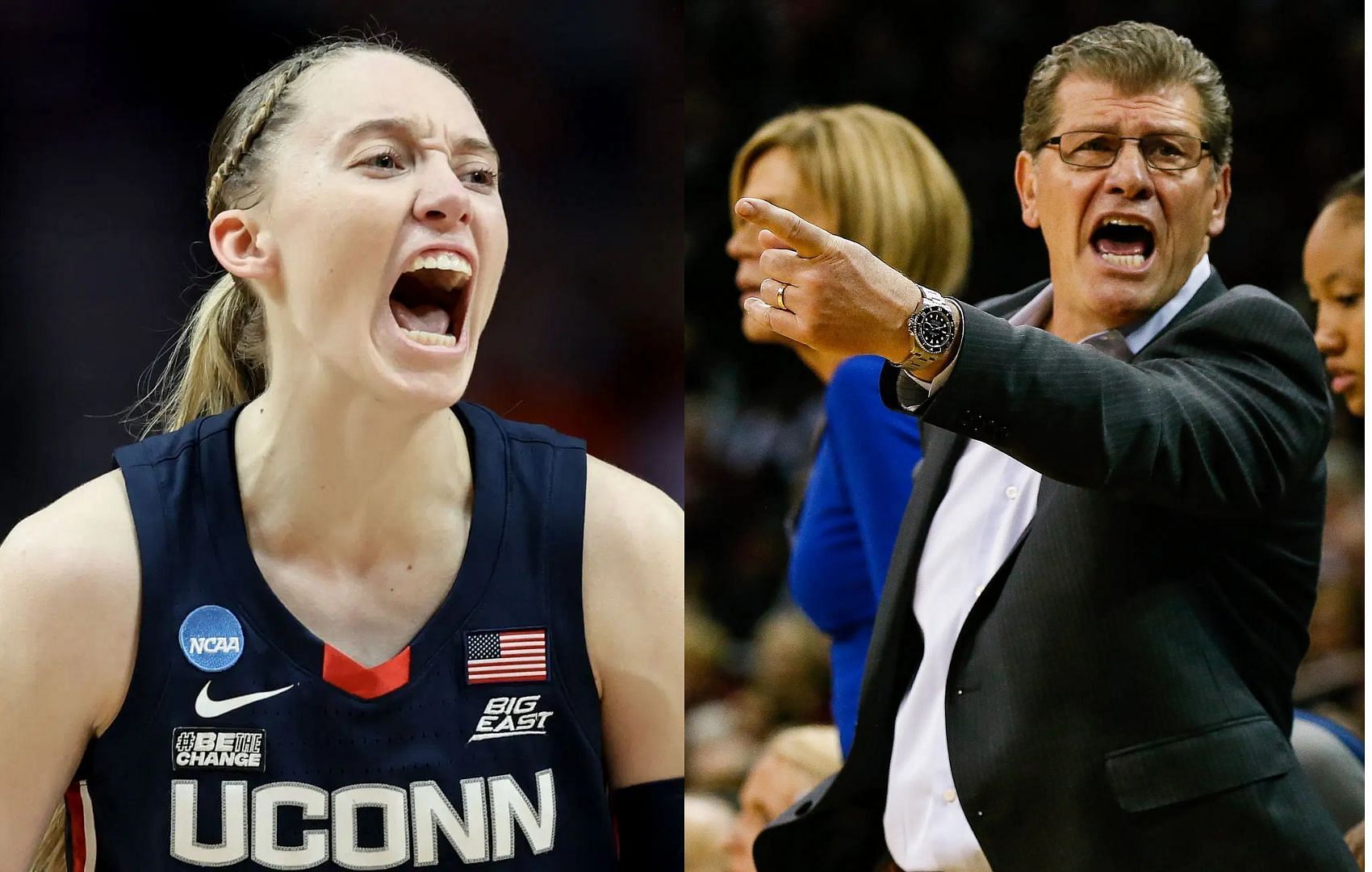 Paige Bueckers, Geno Auriemma