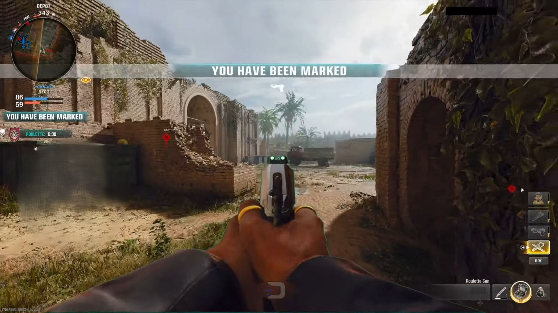 Pentathlon gameplay in Black Ops 6 (Image via Activision)