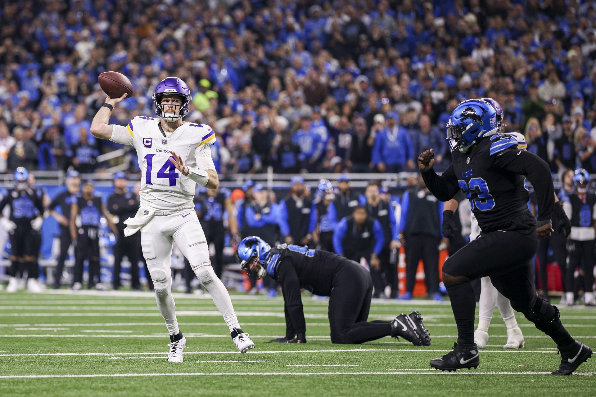 Minnesota Vikings v Detroit Lions - Source: Getty