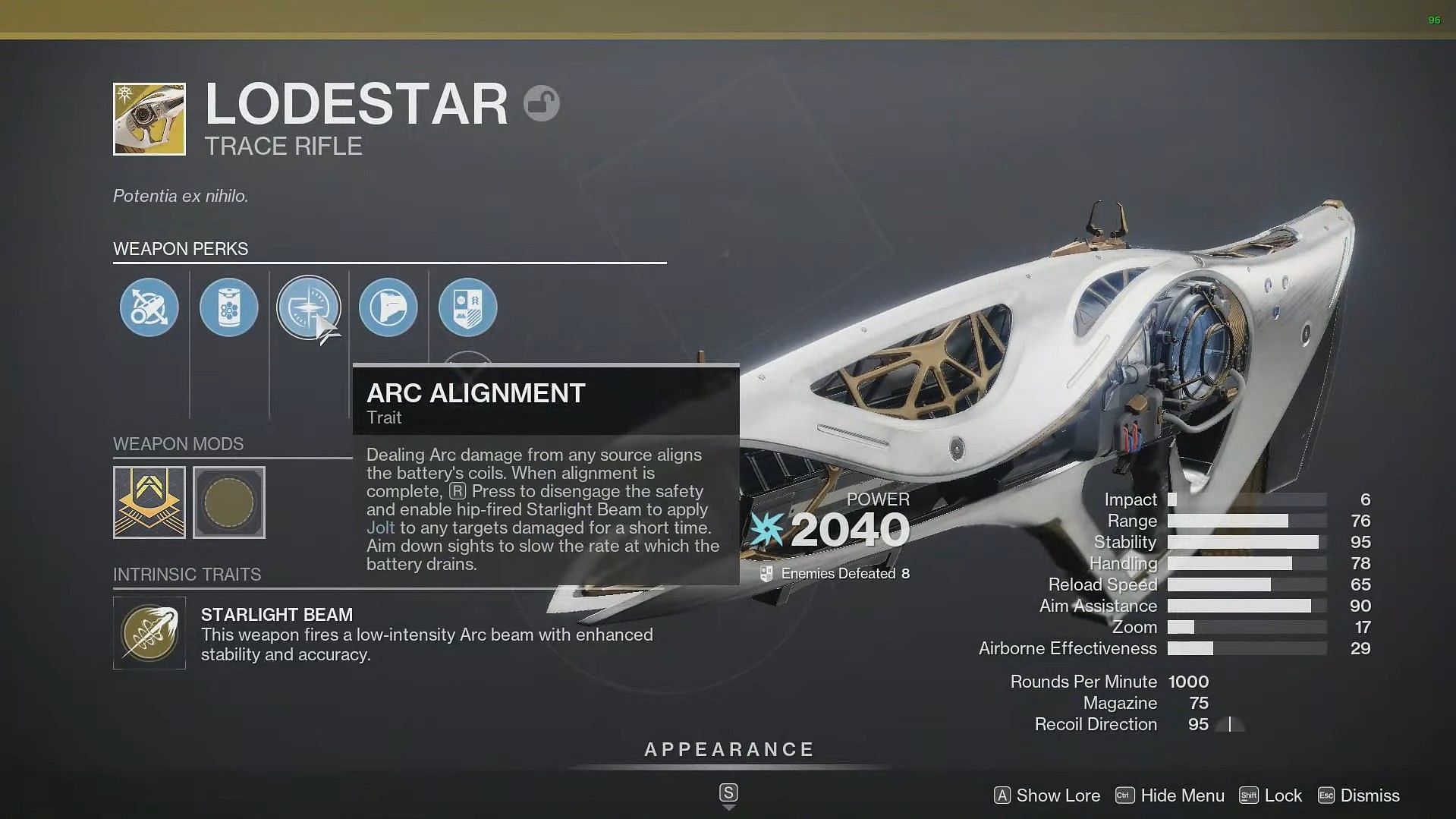 Lodestar in Destiny 2 (Image via Bungie)