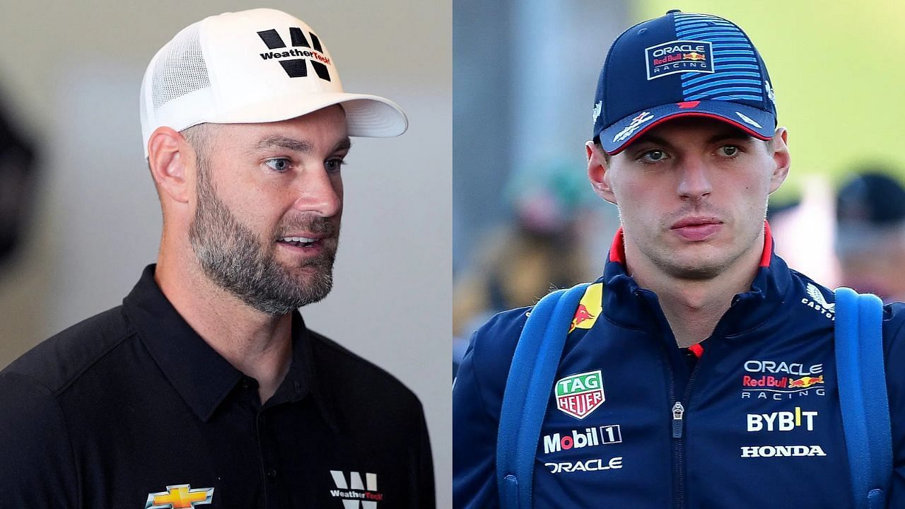 Shane van Gisbergen and Max Verstappen