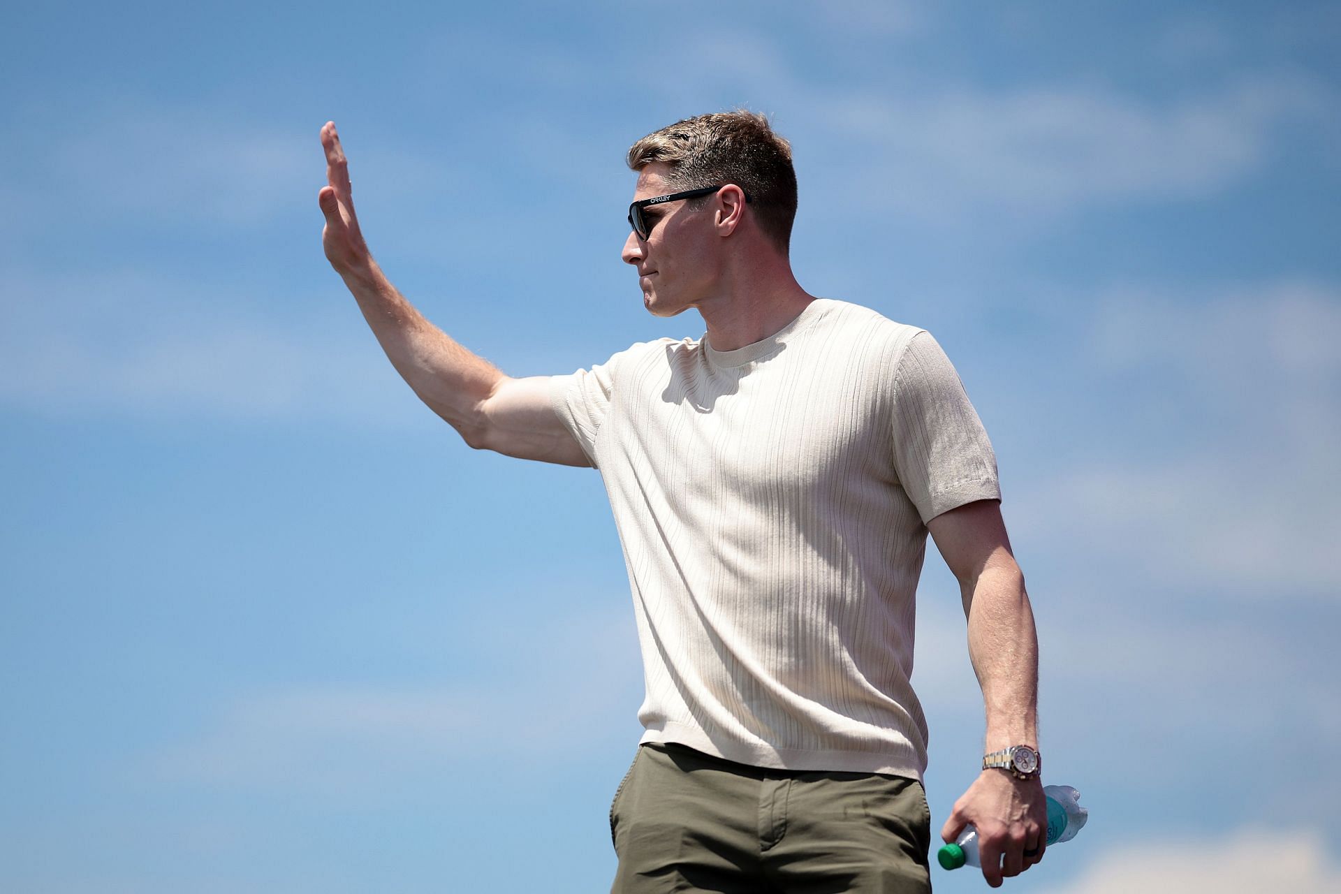 Josef Newgarden at the NASCAR Cup Series Ally 400 - Source: Getty