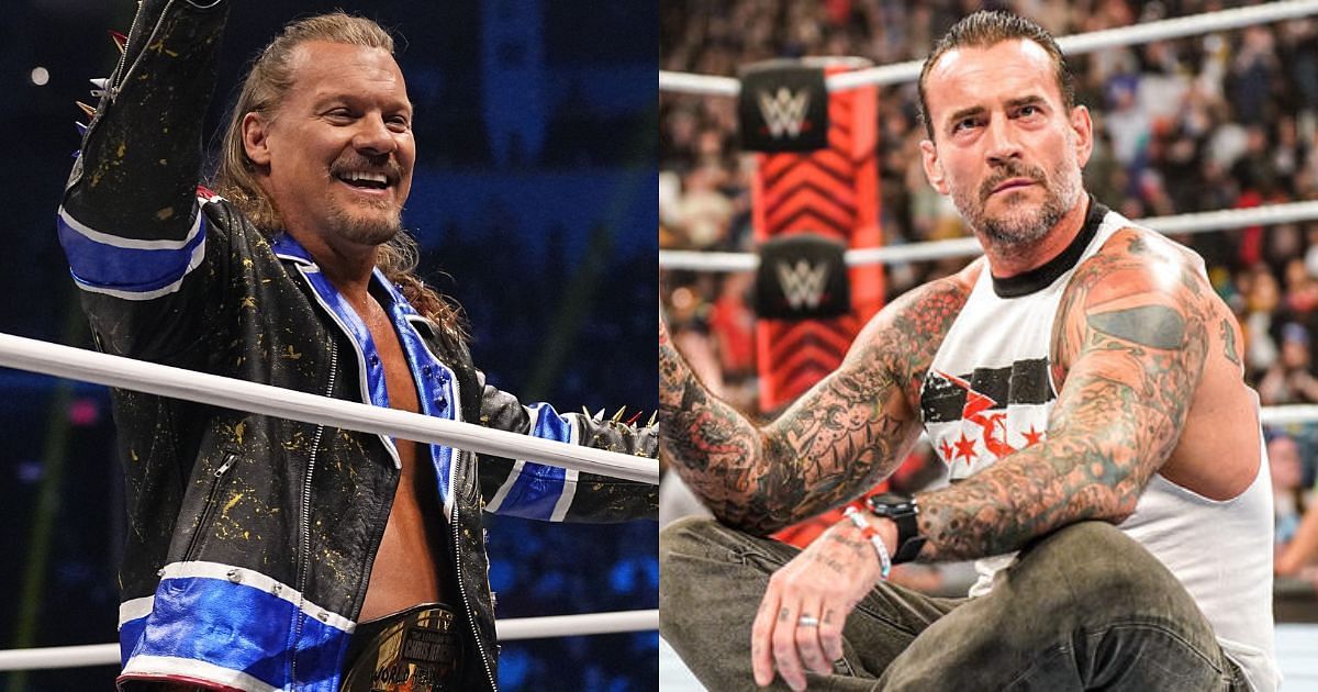 Chris Jericho (left) and CM Punk (right) [Source: AEW on X and WWE website]