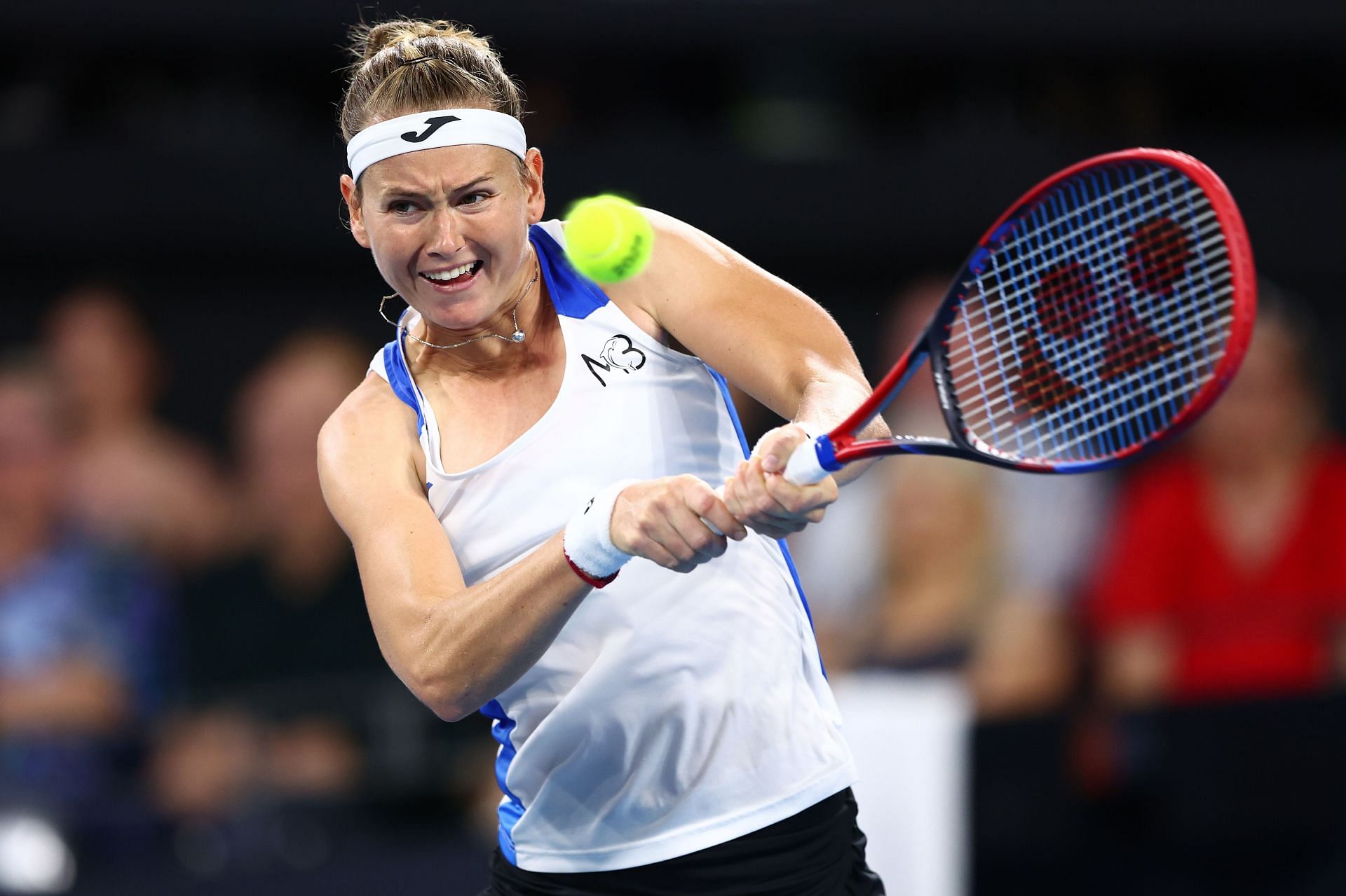 Marie Bouzkova at the 2025 Brisbane International Day 6 - Source: Getty