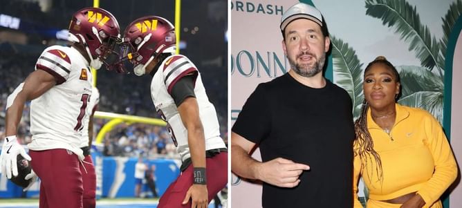 Serena Williams' husband Alexis Ohanian shares fond memory of cheering for $6.3B-worth Commanders in excitement for NFC Championship game