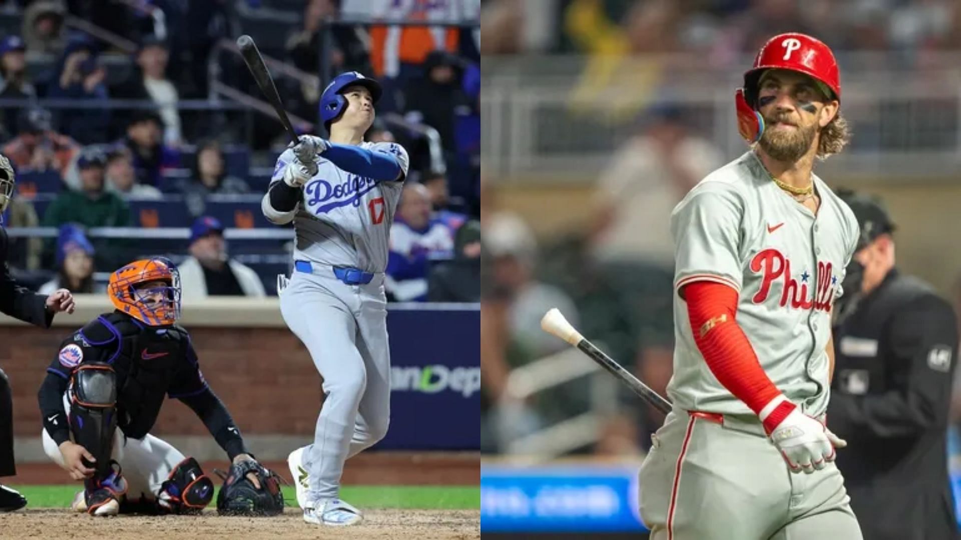 Los Angeles Dodgers Star Shohei Ohtani &amp; Philadelphia Phillies Star Bryce Harper