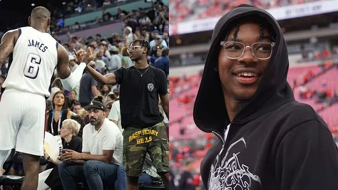 Chris Paul Jr., Eli Ellis and Jason Crowe Jr. react to LeBron James' son Bryce James' college commitment announcement
