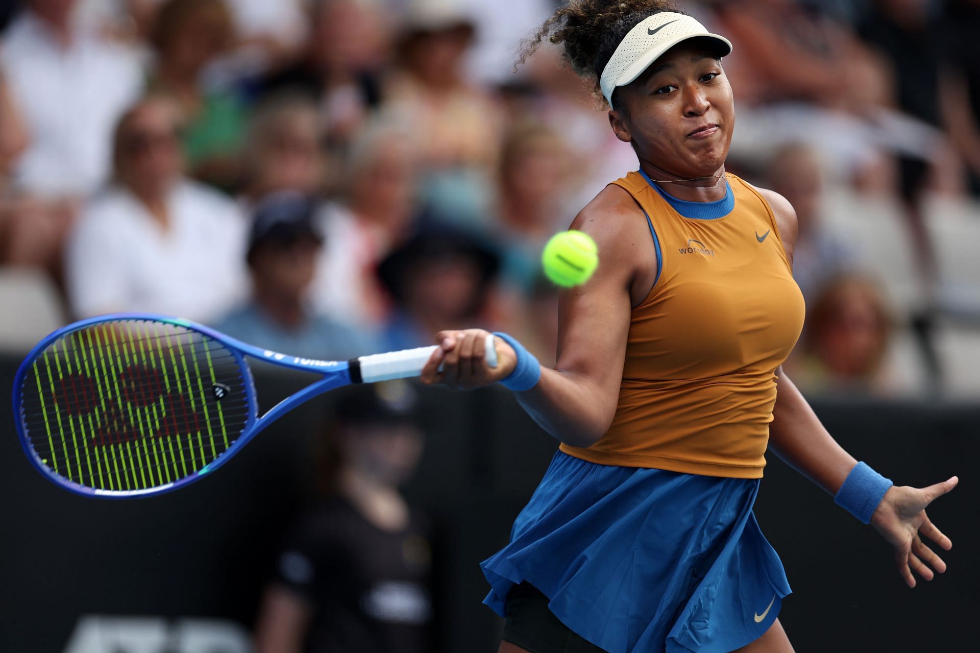 Naomi Osaka at the 2025 ASB Classic [Image Source: Getty Images]