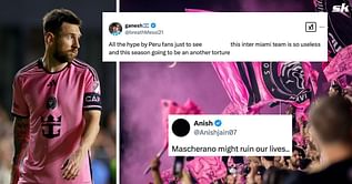 “Don’t deserve to share the same pitch with Messi”, “Might ruin our lives” - Fans react after watching Inter Miami in pre-season vs Universitario