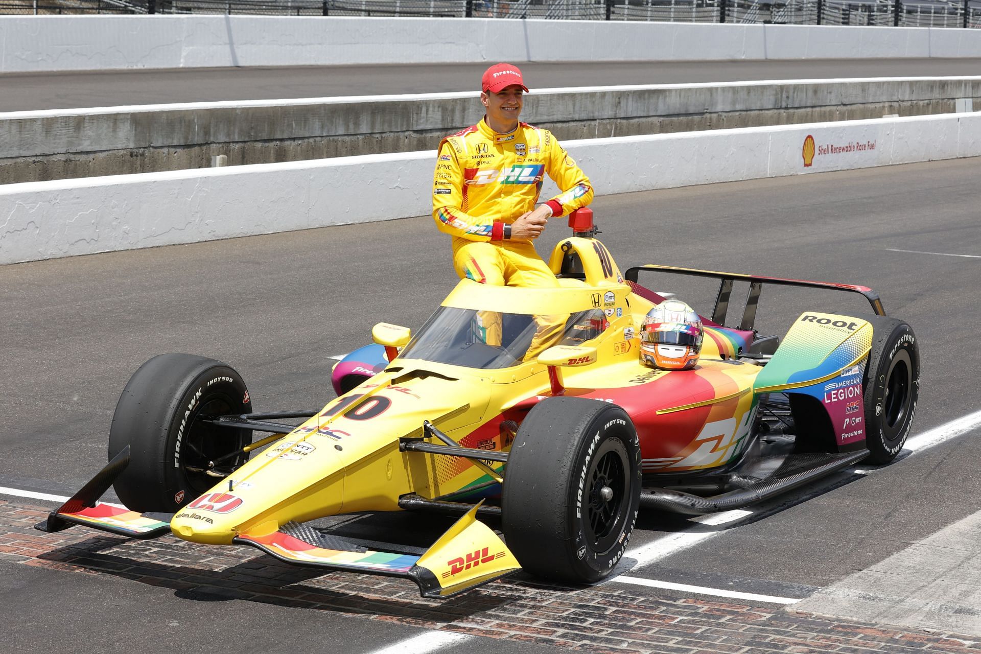 Alex Palou at the IndyCar Series Indianapolis 500 Qualifying - Source: Getty