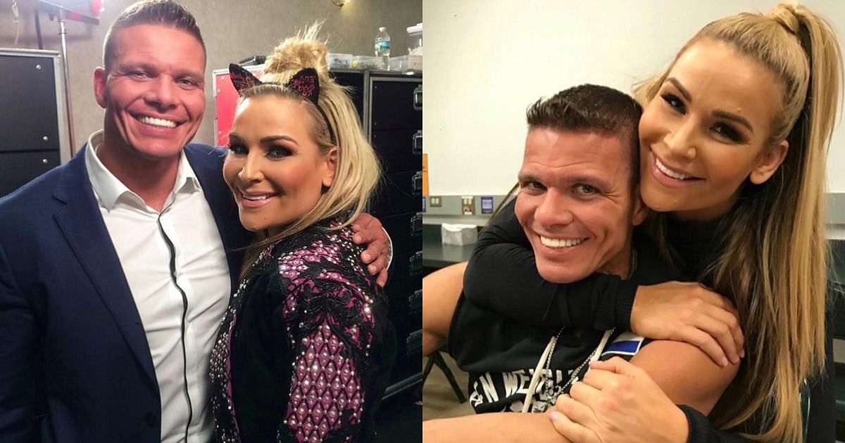 Natalya and TJ Wilson [Source: WWE gallery]