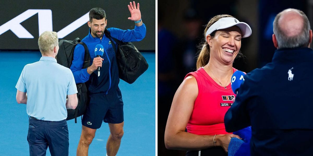 Danielle Collins also had a moment of drama with Tony Jones during the Australian Open (Image Source: Getty)