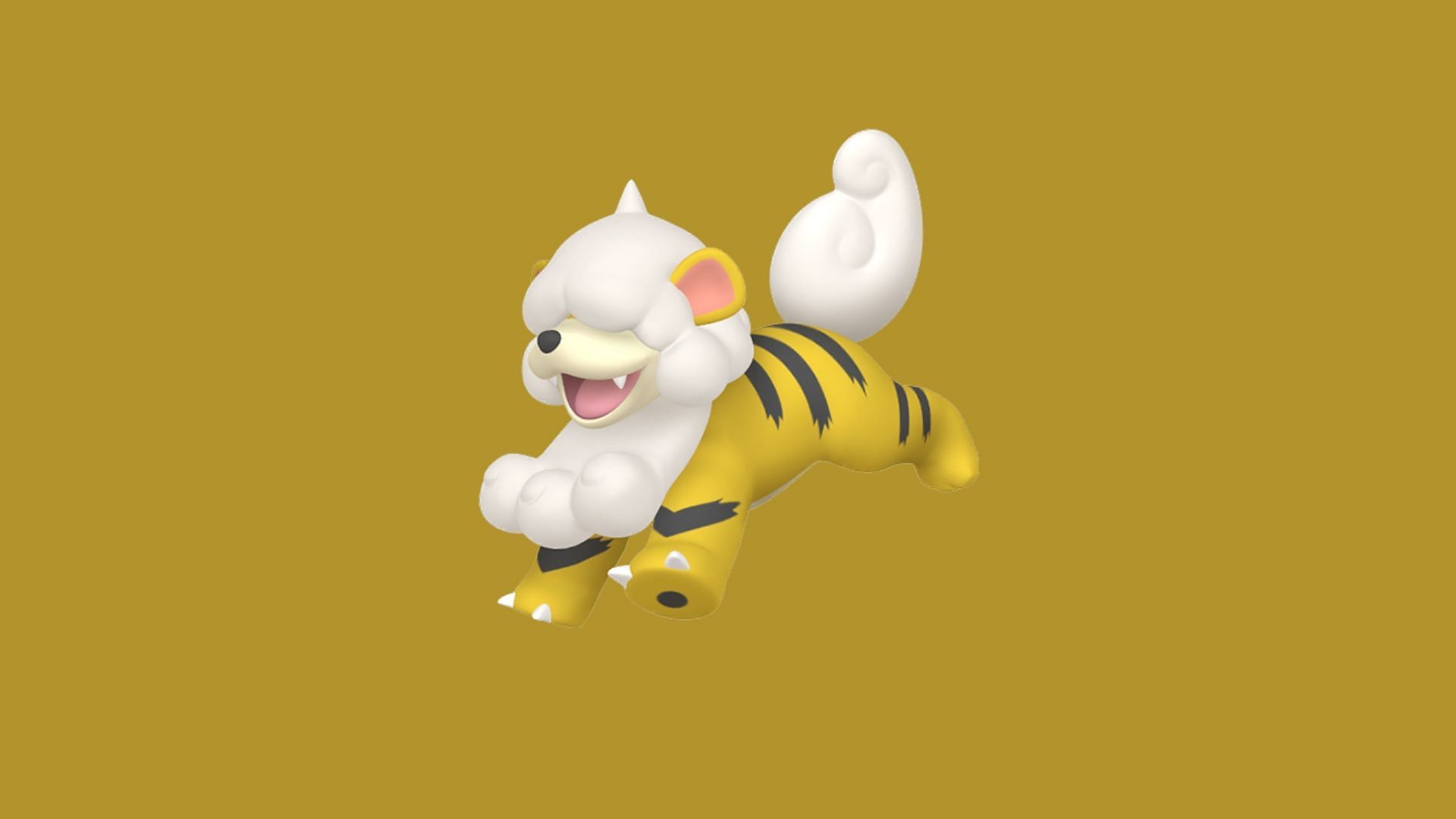 Shiny Hisuian Growlithe (Image via The Pokemon Company)