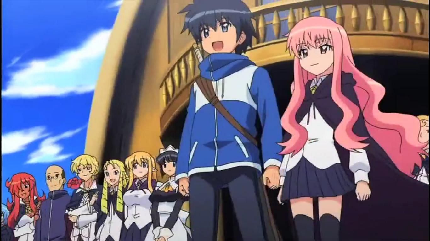 Zero no Tsukaima (Image via J.C. Staff)