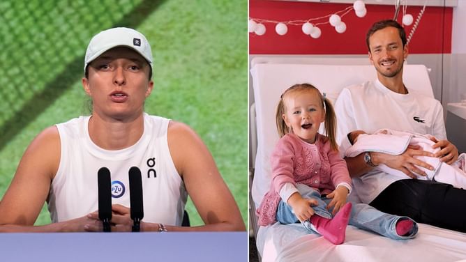 Tennis News Today: Iga Swiatek lashes out at "crazy" Polish media; Daniil Medvedev becomes a father for the 2nd time, and more