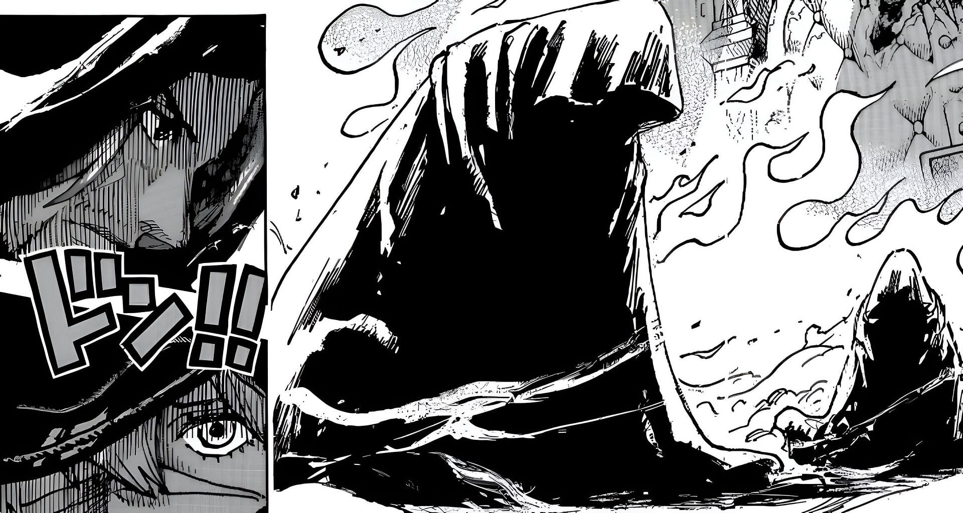 The mysterious character as seen in the manga (Image via Eiichiro Oda/Shueisha)