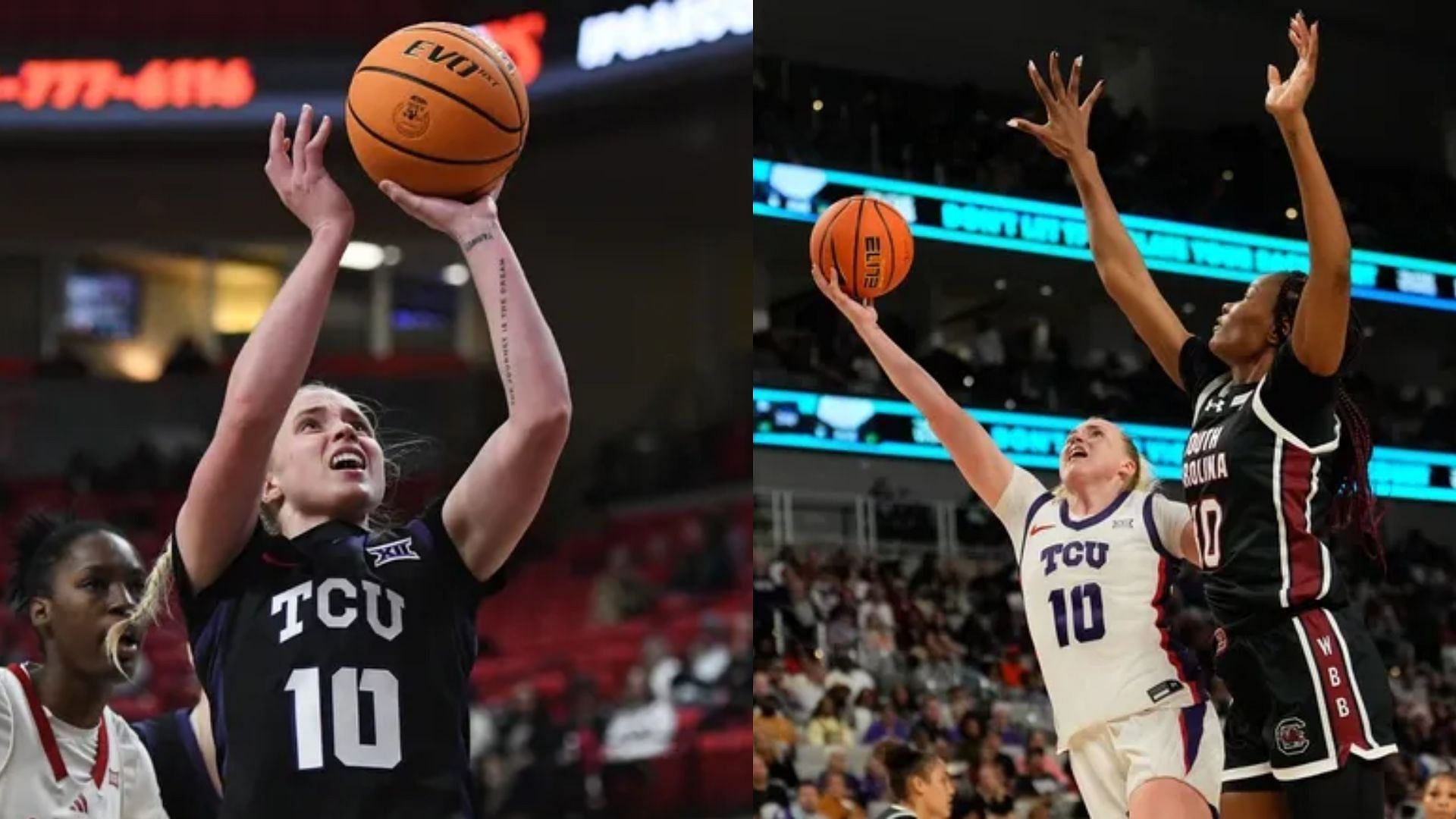 TCU guard Hailey Van Lith (Image Source: IMAGN)