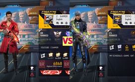 Z Gamer vs DDG Gamer: किसके Free Fire MAX में बेहतर स्टैट्स हैं?