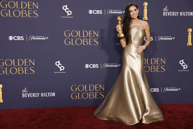 Demi Moore and Ashton Kutcher age gap explored as the latter gets booed following ex's Golden Globes win