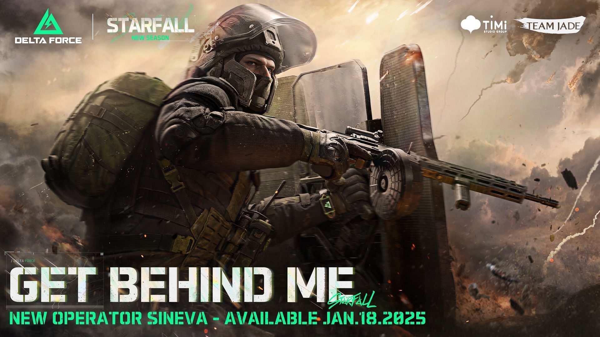 Newest operator Sineva in Delta Force Season 2 Starfall.