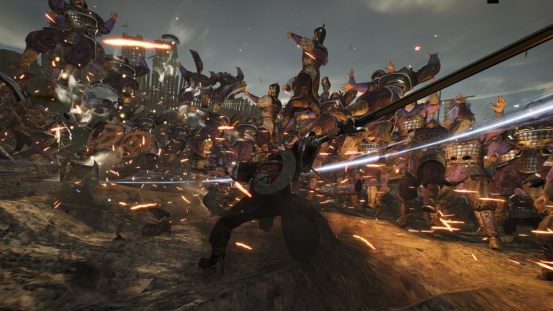 A still from the 1 vs. 1000 game (Image via Koei Tecmo)