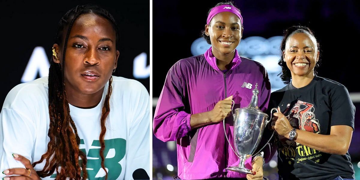 Coco Gauff with her mother Candi (Image Source: Getty)