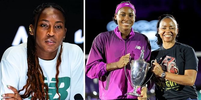 Coco Gauff's mother Candi drops 2-word reaction to American calling out 'internet coaches' after Australian Open exit