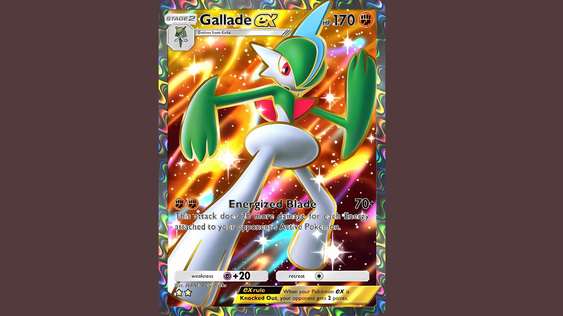 Gallade ex (Image via The Pokemon Company)